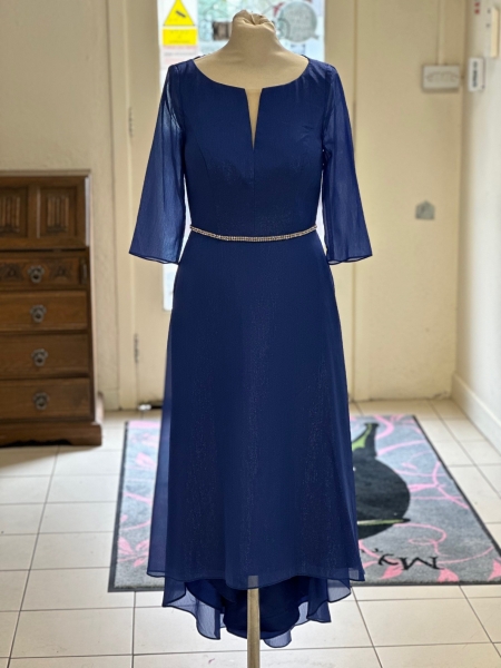 VO032 Royal Blue Dress