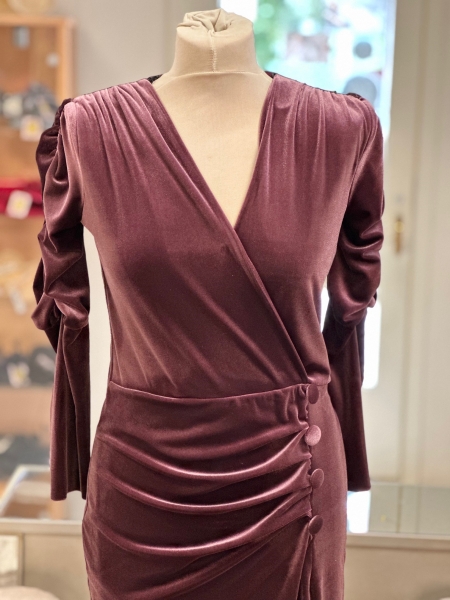 623-240  Velvet Dress
