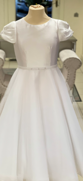 451 Communion Dress White