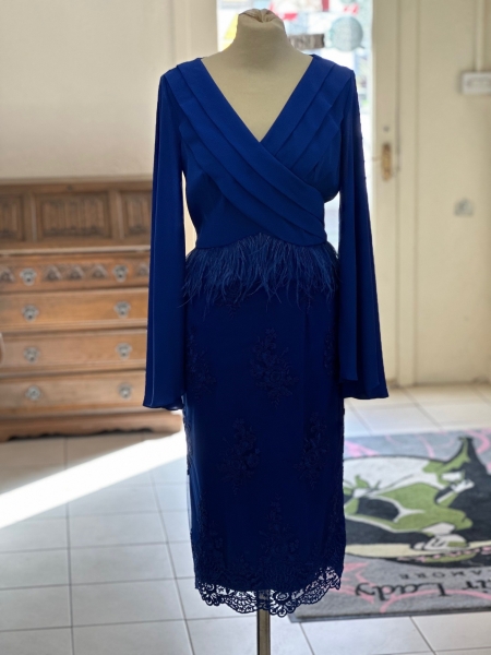 50598 Royal Blue Dress