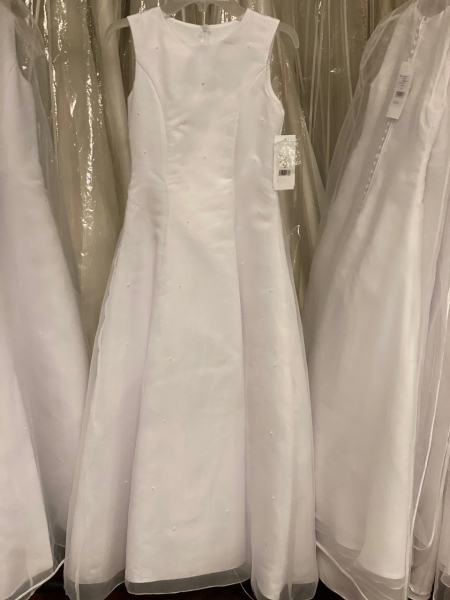 77712 COMMUNION DRESS WHITE