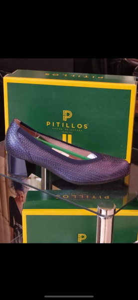 Pitillos Shoes - Navy