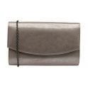 Raine Clutch Bag - Grey Pearl