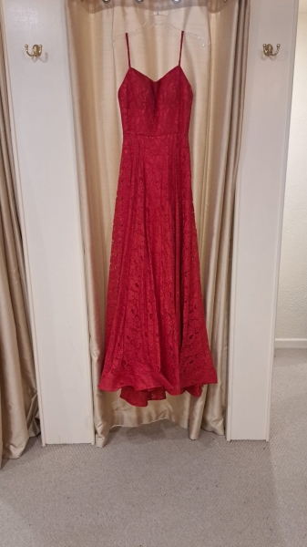 SD8 RED DEBS DRESS