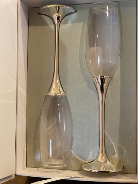 Tipperary Crystal Champagne Flutes