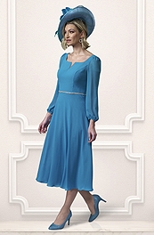 9694 - Teal Dress by Veromia