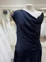 53025 Navy Satin dress from Carla Ruiz 5.jpeg image