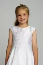 MK2109 Communion Dress White 3 image