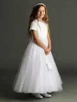 beige dress knee length Mirage Silk Dress main image 0