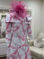 Casssandra Bel Silver Pink Dress 1.jpeg image