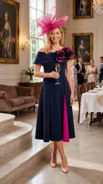 IR9929TJ Navy Fuschia Dress Irristible 2.jpeg image