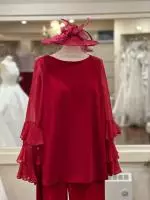 49088 burgandy trs suit by carla ruiz 