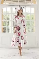 IR8807G Pink Dress and Hat.jpeg image