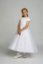 CT5240 Communion Dress White 1 image