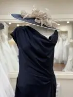 53025 Navy Satin dress from Carla Ruiz 6.jpeg image