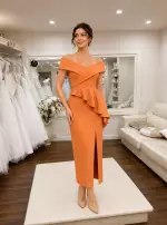 2621 Apricot Dress 2.jpeg image