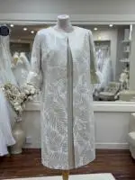 Ava Gold Dress & Coat 1 image
