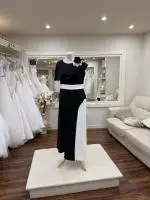 2384 Black Ivory Dress.jpeg image