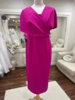 49586 Fuschia Pink Dress Carla Ruiz.jpeg image