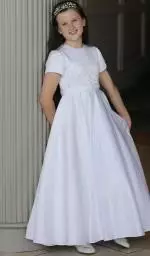 80849 Communion Dress White image