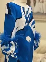 52570 Royal Blue Dress Carla Ruiz 1 image