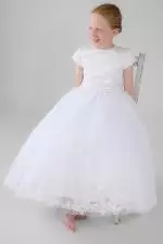 CT5235 Communion Dress White image