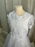 2504 Communion Dress White 2 image
