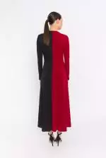 52029 Wine-Black Dress by Carla Ruiz 1
