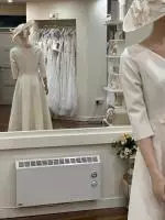 7071V Teresa Ripoll Cream mother of the bride dress 3