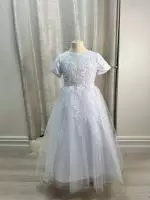 FG009S Communion Dress White image