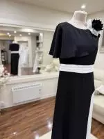 2384 Black Ivory Dress 2.jpeg image