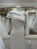 d435 Anoola Dress Ivory 2.jpeg image