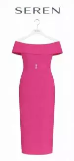 2628 Hot Pink Dress.jpeg image