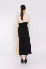 49053 Black and cream dress by carla ruiz 1