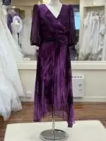 Cassandra Eta Purple Dress 3.jpeg image
