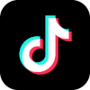 tiktok social media icon