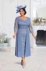 DU657G Blue Dress from Veromia