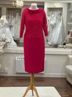 V432 Pink Dress.jpeg image