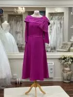 9802-2 Fuschia dress from Carmen Melero
