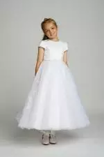 CT5240 Communion Dress White image