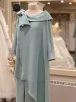 1802-915 Green Trousers Suit 3.jpeg image