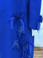 DU738TJ ROYAL BLUE DRESS 2 image