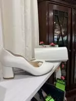 KIM IVORY EMIS SHOE AND BAG 3 image