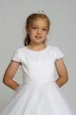 CT1352 Communion Dress White 3 image
