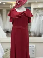 Nica Dress Wine 1.jpeg image