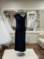 53025 Navy Satin dress from Carla Ruiz.jpeg image