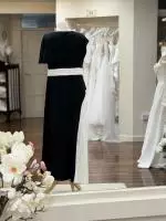 2384 Black Ivory Dress 3.jpeg image
